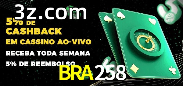 Promoções do cassino ao Vivo BRA258